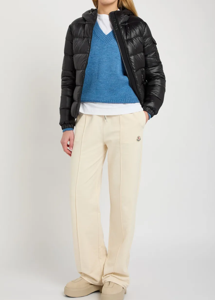 Glesse padded hooded shell jacket