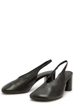 Glove 80 leather slingback pumps