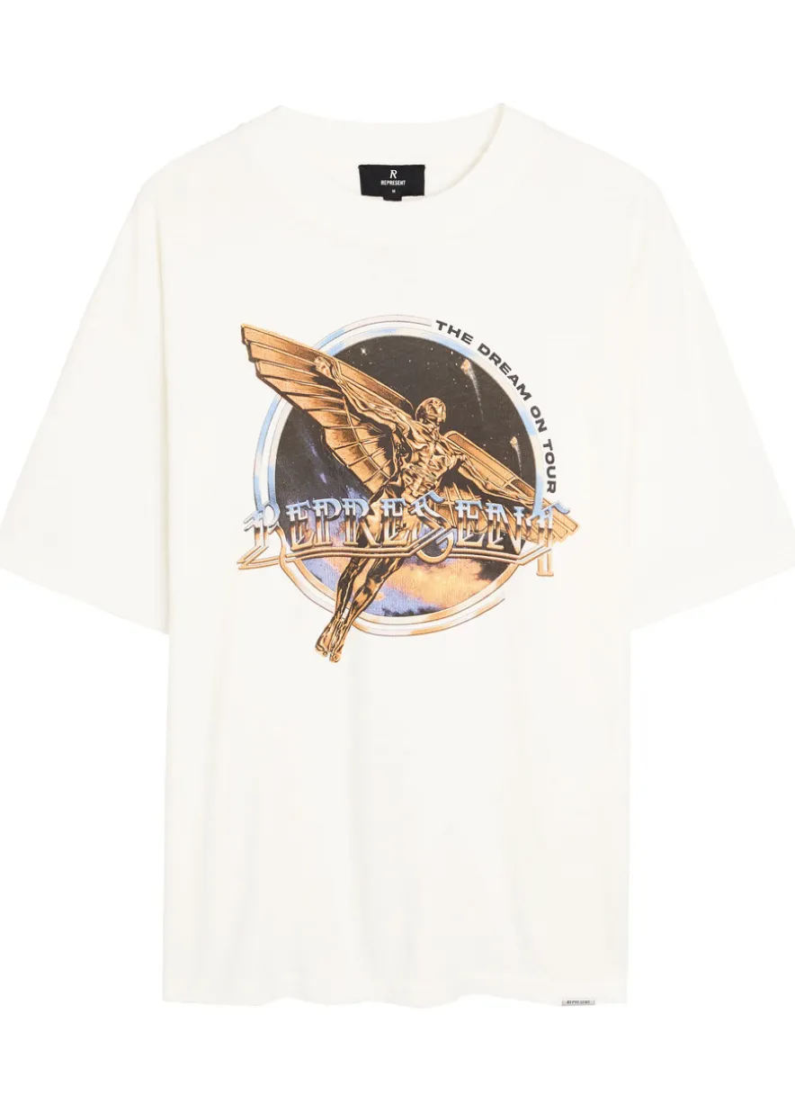 Golden Tour logo cotton T-shirt
