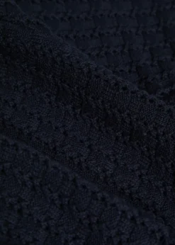 Goldie textured-knit cotton polo shirt
