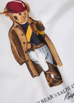Golf bear-print cotton T-shirt