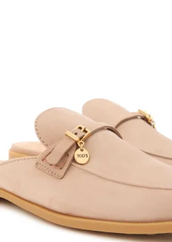 Gom.Leg nubuck sliders