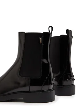 Gomma 20L patent leather Chelsea boots