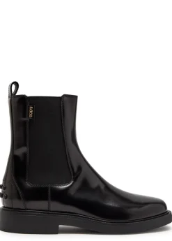 Gomma 20L patent leather Chelsea boots