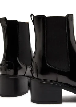 Gomma 60 patent leather ankle boots