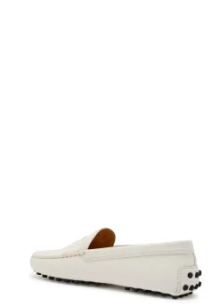 Gommino grained leather loafers