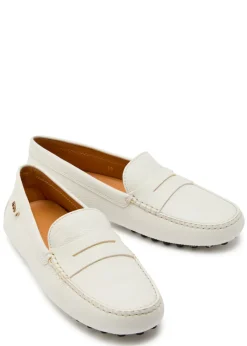 Gommino grained leather loafers