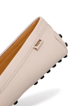 Gommino grained leather loafers