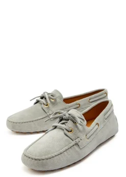Gommino suede loafers