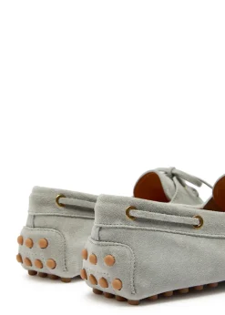 Gommino suede loafers