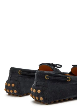 Gommino suede loafers