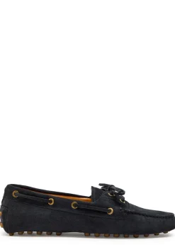 Gommino suede loafers