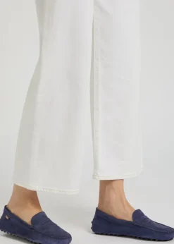 Gommino suede loafers
