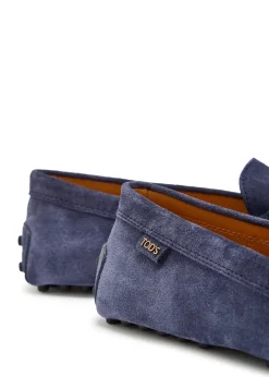 Gommino suede loafers
