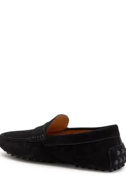 Gommino suede loafers