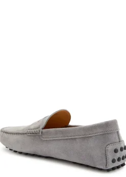 Gommino suede loafers