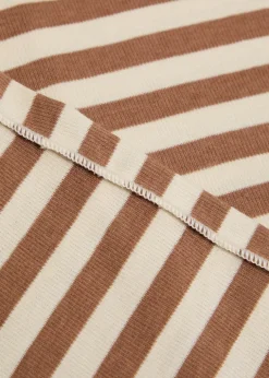 Good Good striped turtle-neck jersey top