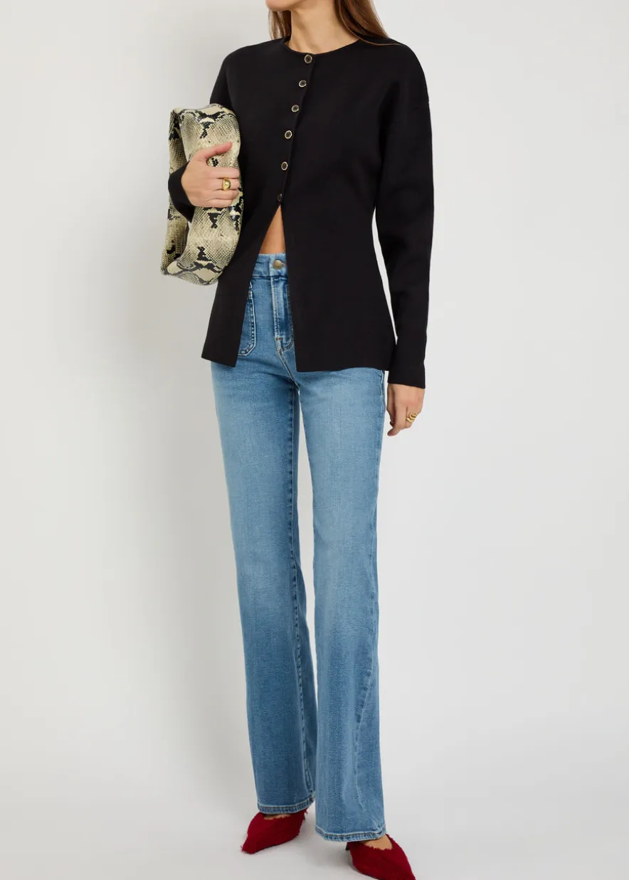 Good Legs flared-leg jeans