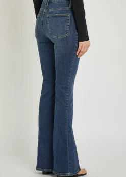 Good Legs skinny flared-leg jeans