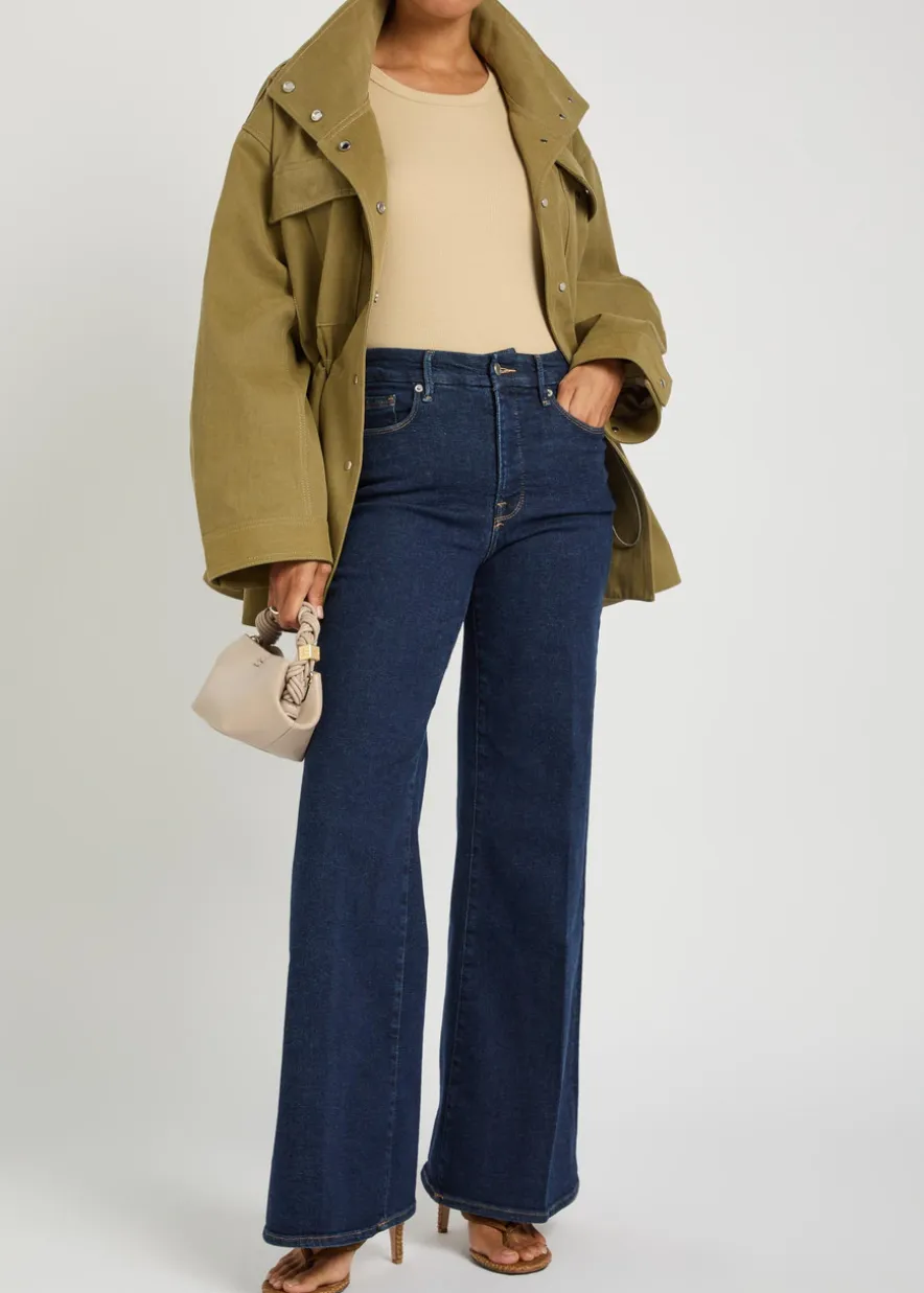 Good Waist Palazzo wide-leg jeans