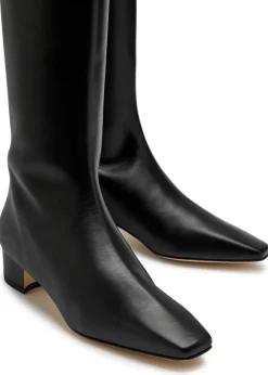 Gore leather over-the-knee boots
