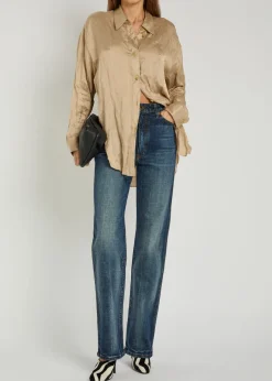 Goya creased woven shirt