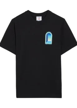 Gradient Arch printed cotton T-shirt