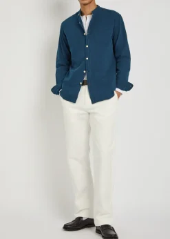 Grandad cotton shirt