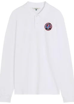 Grateful Dead printed fine-knit polo shirt
