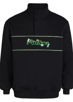 Grateful Dead printed half-zip cotton sweatshirt