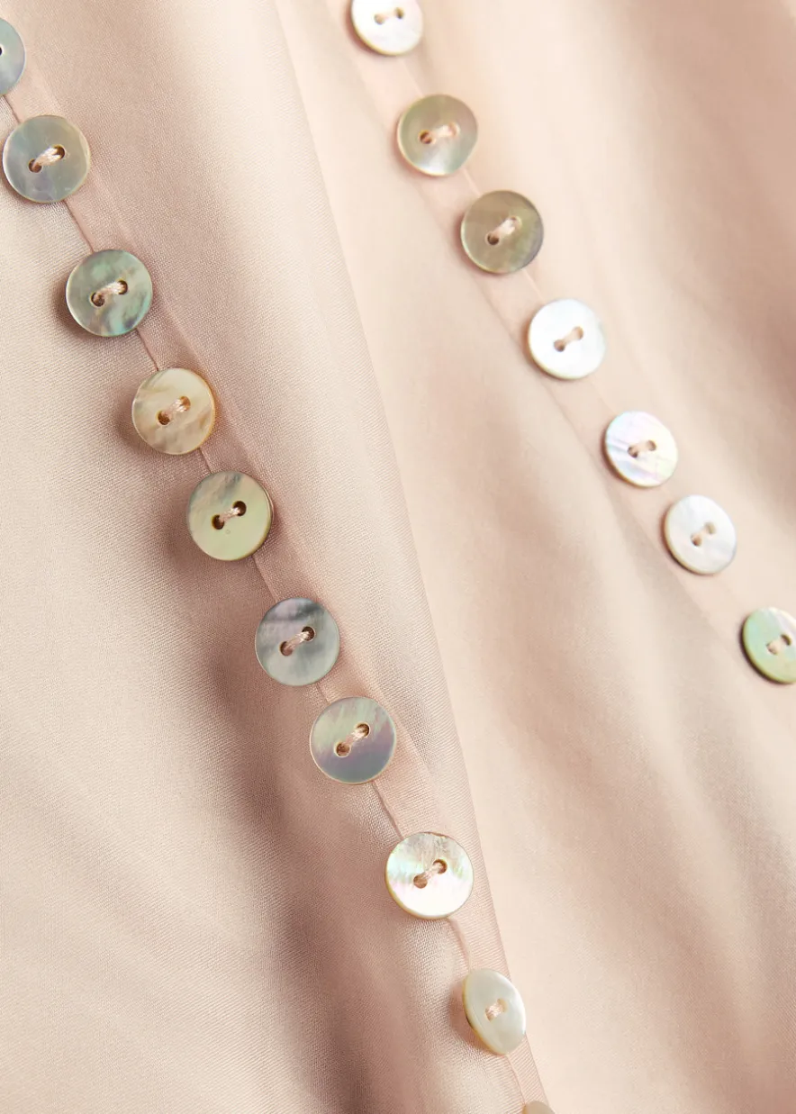 Greta embellished silk-chiffon maxi dress