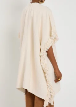 Greya bouclé wrap coat