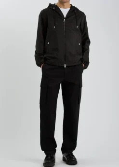 Grimpeurs hooded nylon jacket