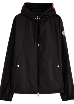 Grimpeurs hooded nylon jacket