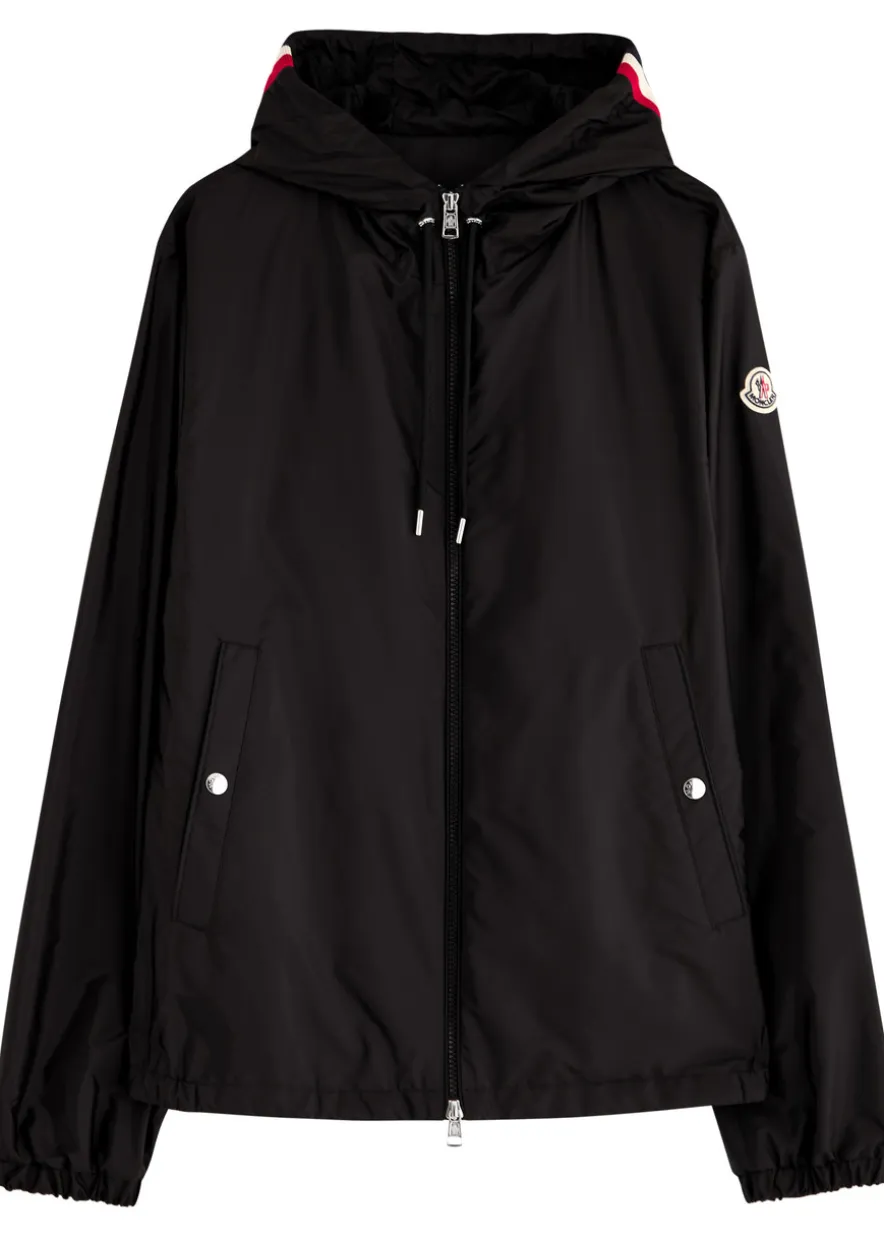 Grimpeurs hooded nylon jacket