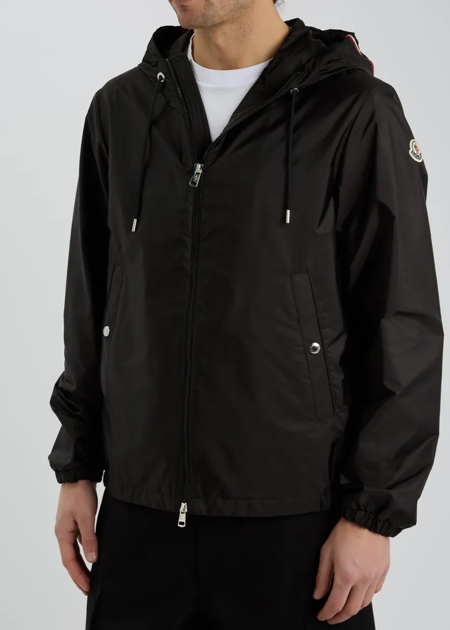 Grimpeurs hooded nylon jacket