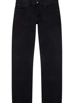 Gritty Jackson black straight-leg jeans