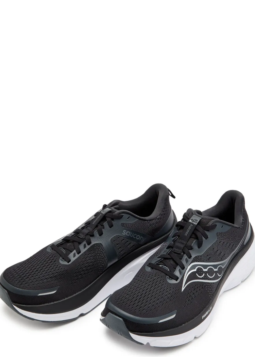 Guide 18 panelled mesh-knit sneakers