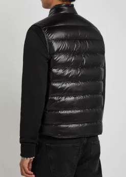 Gui padded nylon gilet