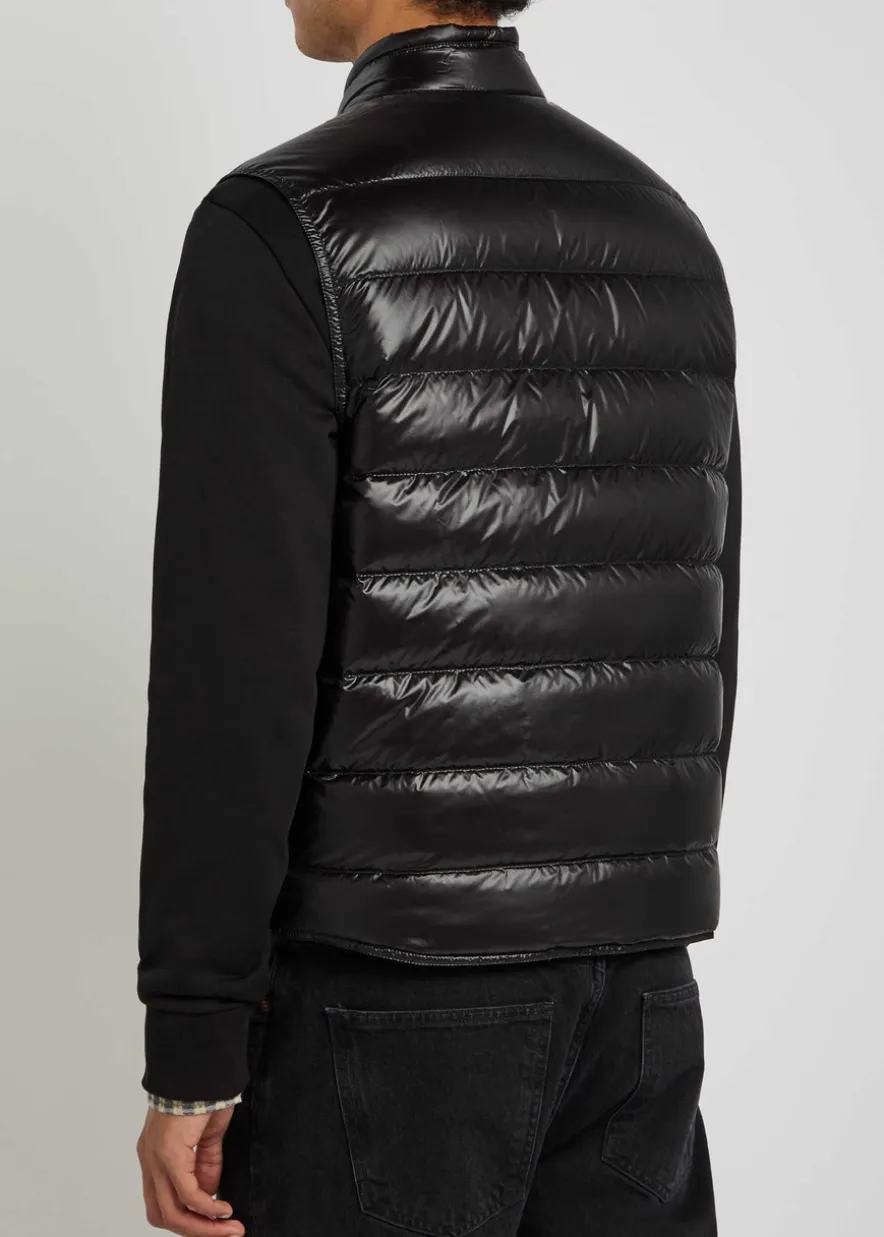 Gui padded nylon gilet