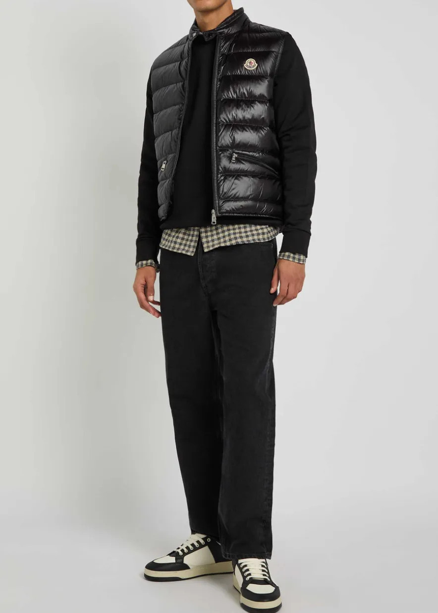 Gui padded nylon gilet
