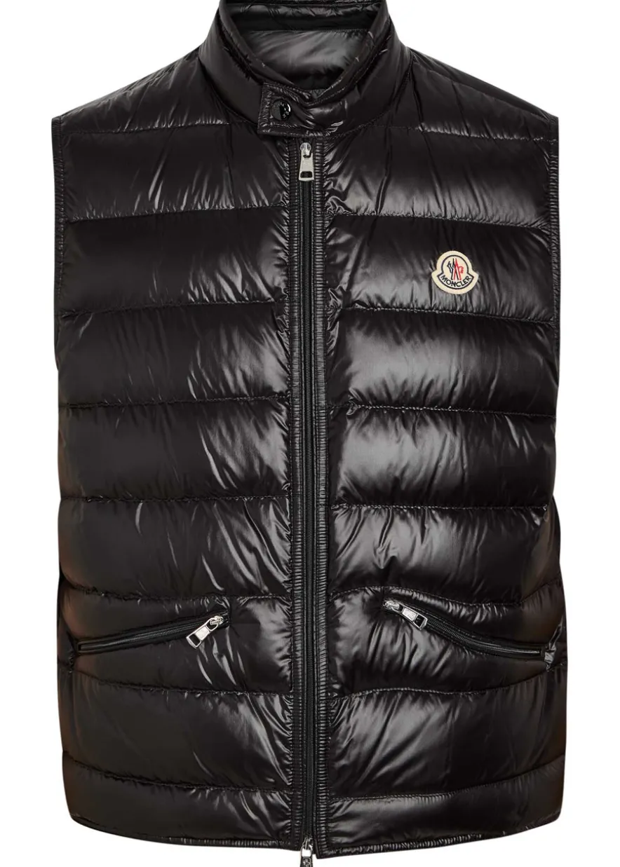 Gui padded nylon gilet