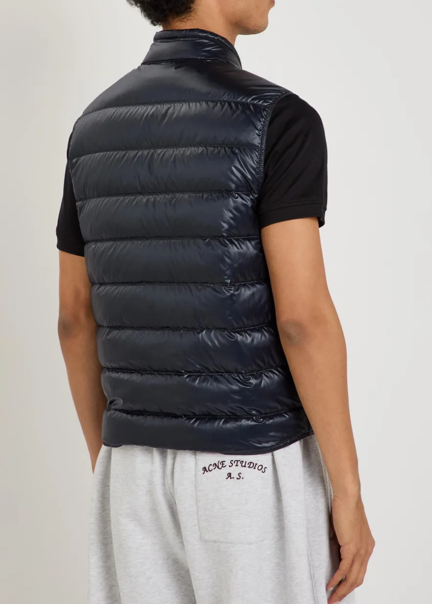 Gui padded nylon gilet