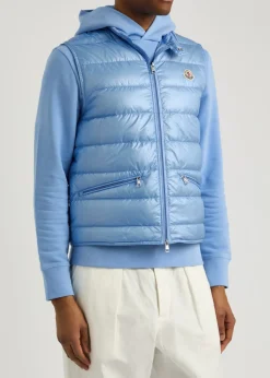 Gui quilted shell gilet