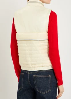 Gumiane padded shell gilet