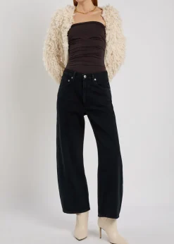 Gwyneth ruched stretch-jersey bodysuit