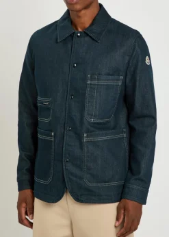 Haderu denim overshirt
