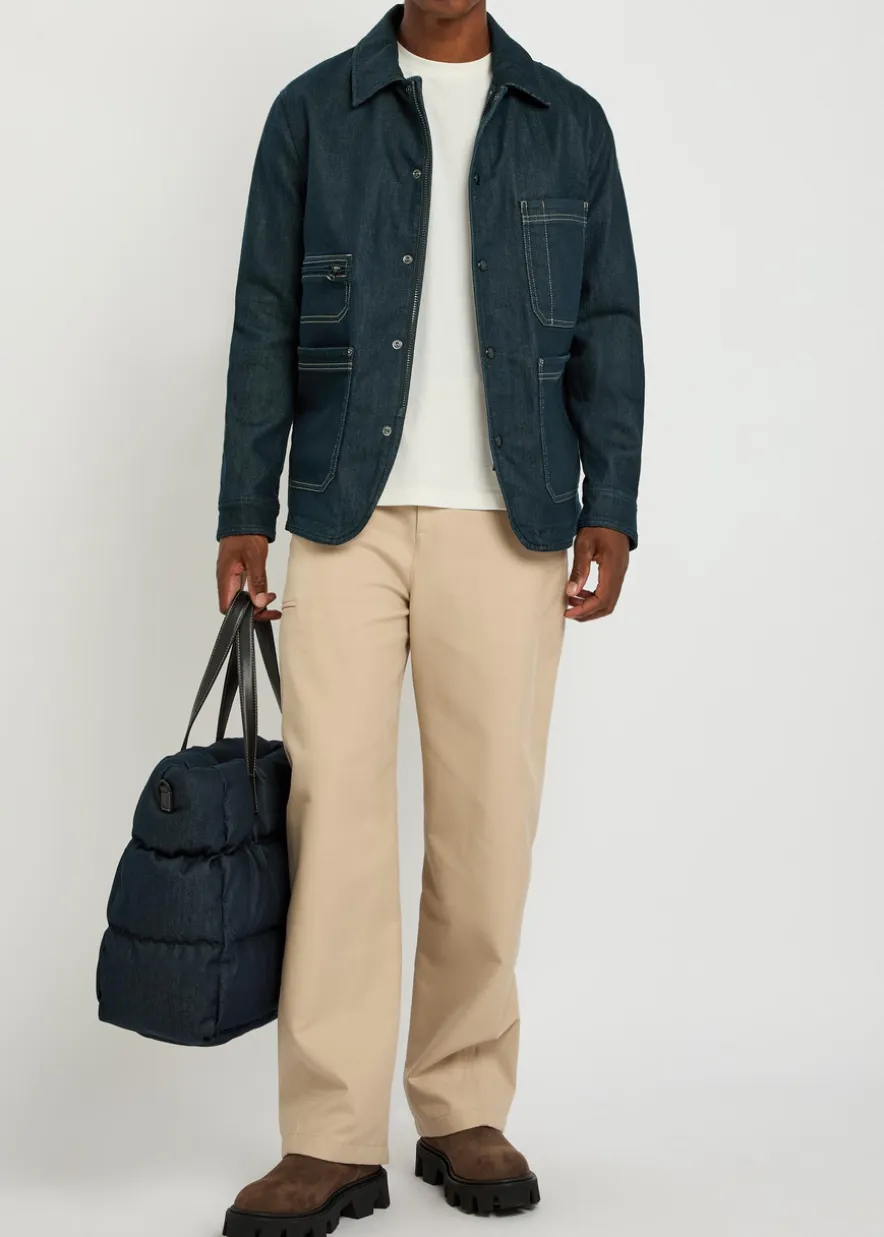 Haderu denim overshirt