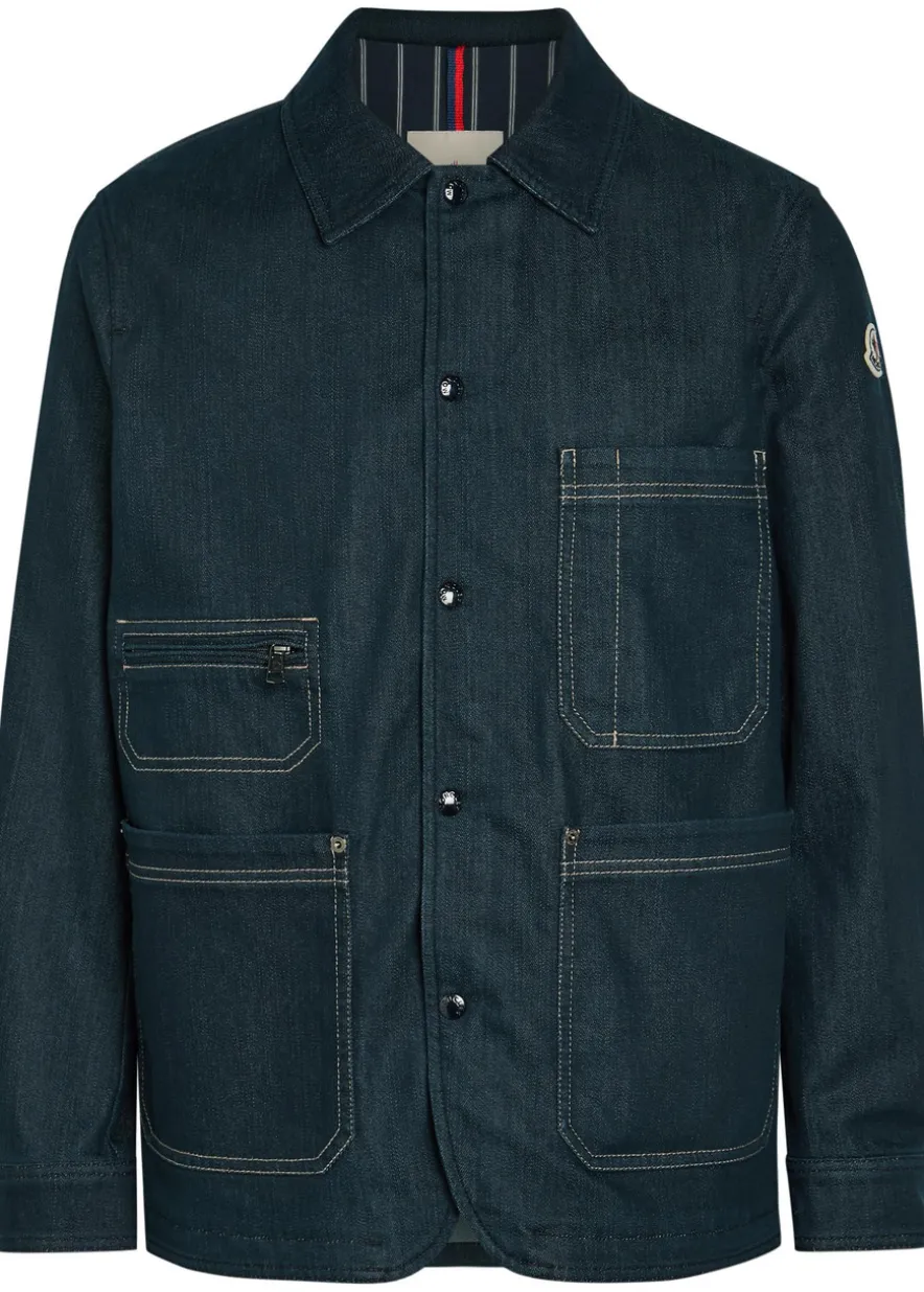 Haderu denim overshirt