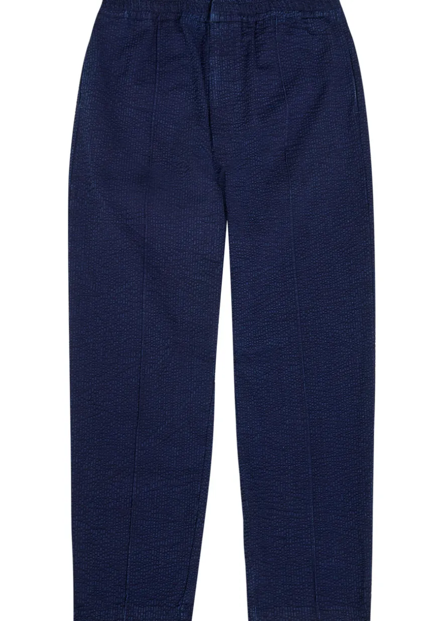 Hadrian seersucker trousers